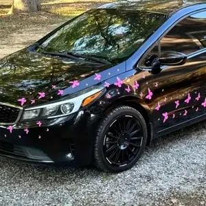 Butterfly Vinyl Car Stickers - 62 Pieces