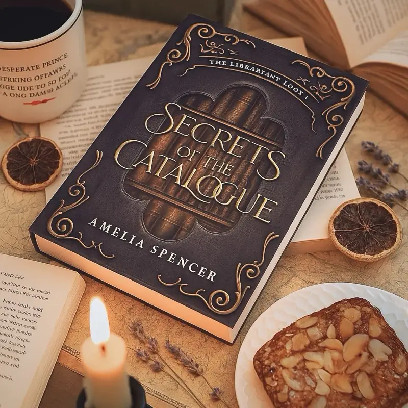 Secrets of the Catalogue - a Dark Academia fantasy romance