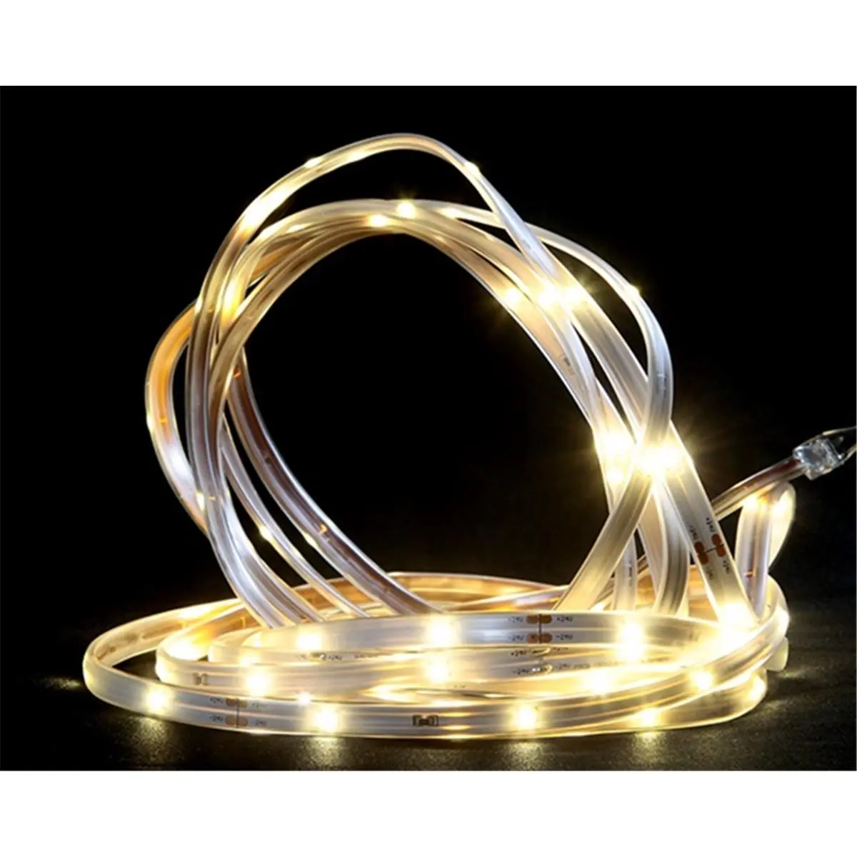 NorthLight 18 ft. Warm White LED Linear Tape Lights - Energy Saving, Indoor-Outdoor Christmas Decor, White Finish, Led Lights