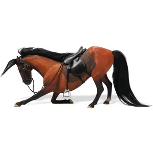 JXK Horse Statue for Home Decor, Durable Polyresin with Intricate Details, Horse Sculpture Gift for Horse Lovers