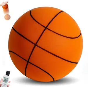 Silent Basketball, 2025 Upgrade Dribble Dream Silent Basketball, Grooved Foam Basket-Ball for Quiet Dribbling and Indoor Training, Foam Basket-Ball Indoor Training Ball