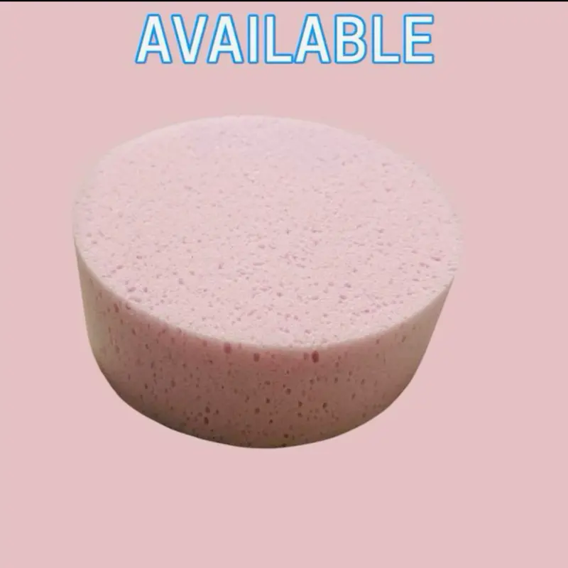 Round colorful sponge for diy uses