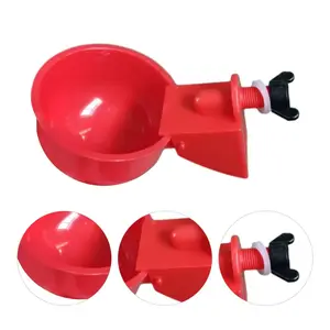 Automatic Chicken Water Cup, 4 Counts/set Chicken Water Cup, Chicken Water Feeder, Poultry Water Feeder, Farm Animal & Poultry Supplies