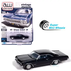 Auto World 1:64 1965 Chevrolet Impala (Danube Blue)