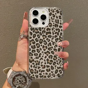 Soft Girl Magnetic Case for iPhone11/12/13/14/15/16/17/promax, Classic Leopard Print Lightweight, Drop-Proof, MagSafe Compatible | Perfect for Teen Girls