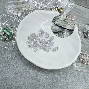 Lilo(7948)gc.Shinning Zircon Rhinestone Diamond Beads $32.99/20bags