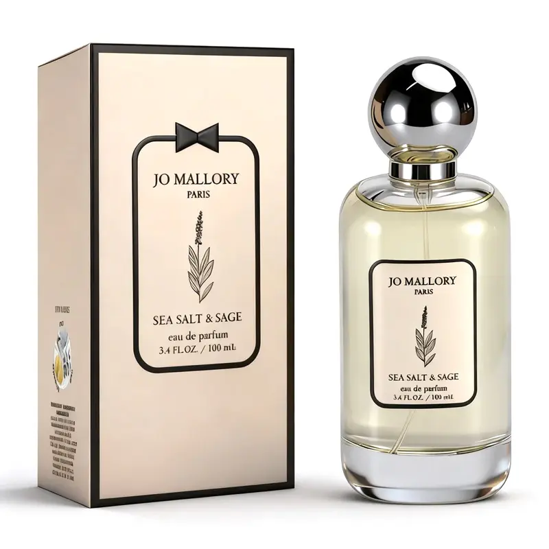 3.4 Fl Oz Eau De Parfum Spray for Women and Men - Long-Lasting Scent, with Sea Salt, Sage and Grapefruit, Perfect for Dating, Daily Life, Parties and Gift Giving