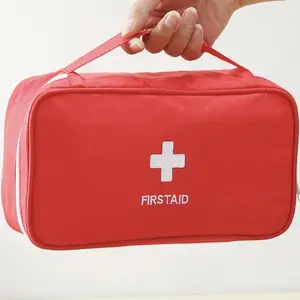 Emergency Rescue Epidemic Prevention Medical Kit for Students, Portable Outdoor Health Care Bag for Family Use, Organized Medicine Storage Pouch, Travel Safety Kit