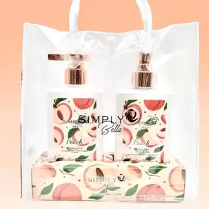 Simply Bella-SCENTED INDULGENCE DUO: BODY LOTION 250ml AND BODY MIST 250ml GIFT SET-Peach/Candy/Tropical Sweet