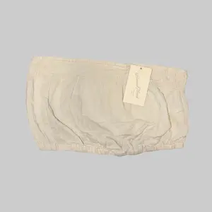 Universal Thread Beige Smocked Bandeau Tube Top – Women’s Strapless Crop Top