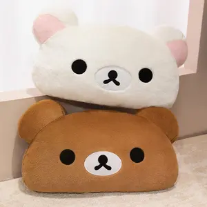 Cute 55cm Bear Hug Pillow, Warm Sofa Cushion, Home Decorative Cushion, Soft Comfortable Fall Winter Gift for Girlfriend, Birthday New Year Holiday Present