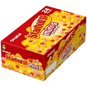 Starburst Fruit Chews Mini Snack - 24 Count, 1.85 oz Sweet Fruit & Chewy Candy