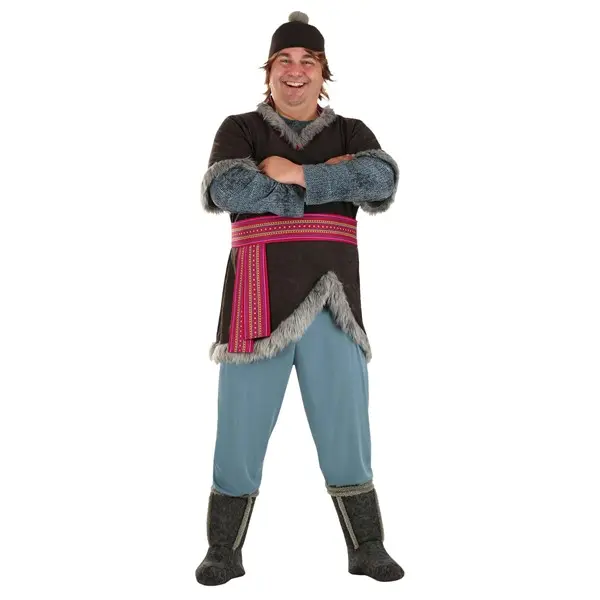 Men's Plus Size Deluxe Kristoff Costume