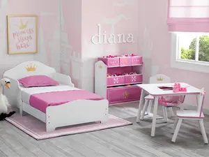 6 Bin Storage Toy Organizer( Made of engineered wood, solid wood and fabric)