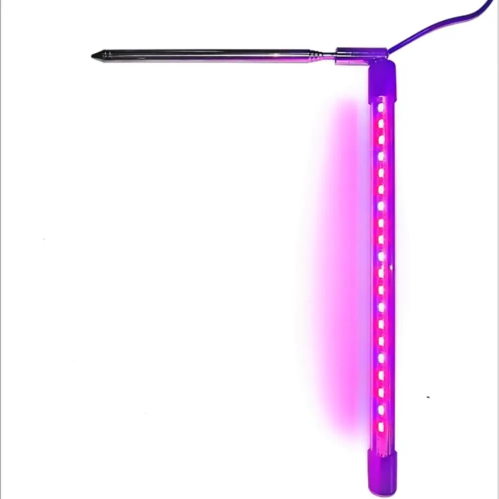 Indoor Plant Grow Light, USB Powered Height Adjustable LED Plant Light, Auto On/Off Function Full Spectrum Plant Growing Lamp For Home, Summer Essenti