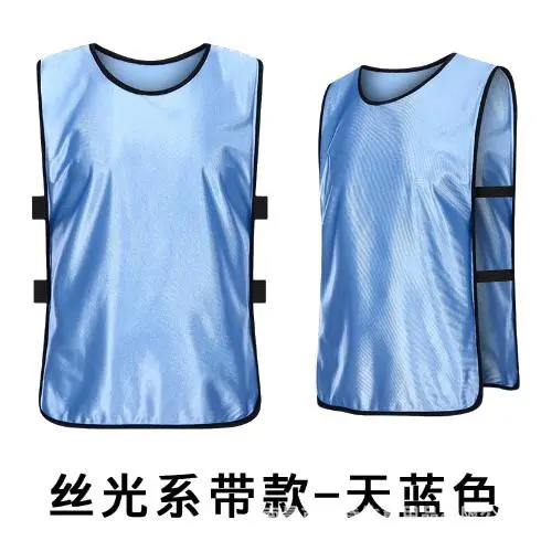 Silk belt   sky blue