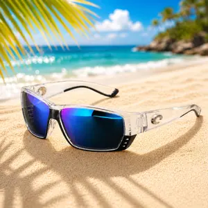 Men’s Costa Sunglasses, Polarized UV400 Lenses, Fishing Sunglasses, Driving, Travel, Outdoor Adventure, Beachwear