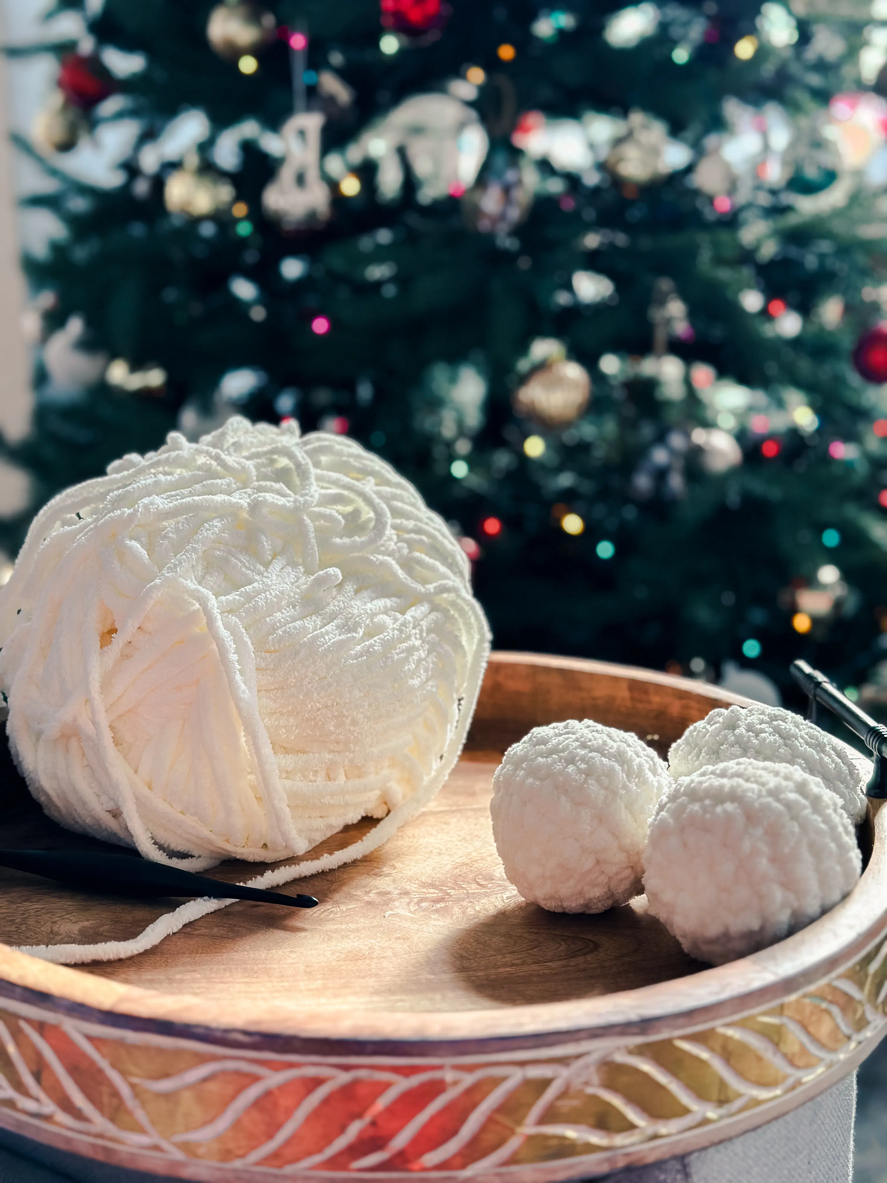 Handmade Indoor Snowballs