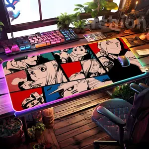 Fullmetal Alchemist (8) Mouse Pad Mousepad HD Printing Computer Gamers Locking Edge Non-slip RGB Mouse Pad XXL90x40cm Keyboard PC Desk Pad
