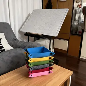 All-in-One Puzzle Board - Portable Table with Felt Mat for up to 500 Pieces, Includes Storage Frame Tools, the Essential Organizer for Puzzle Enthusiasts (Puzzles Not Included) Jigsaw Puzzles