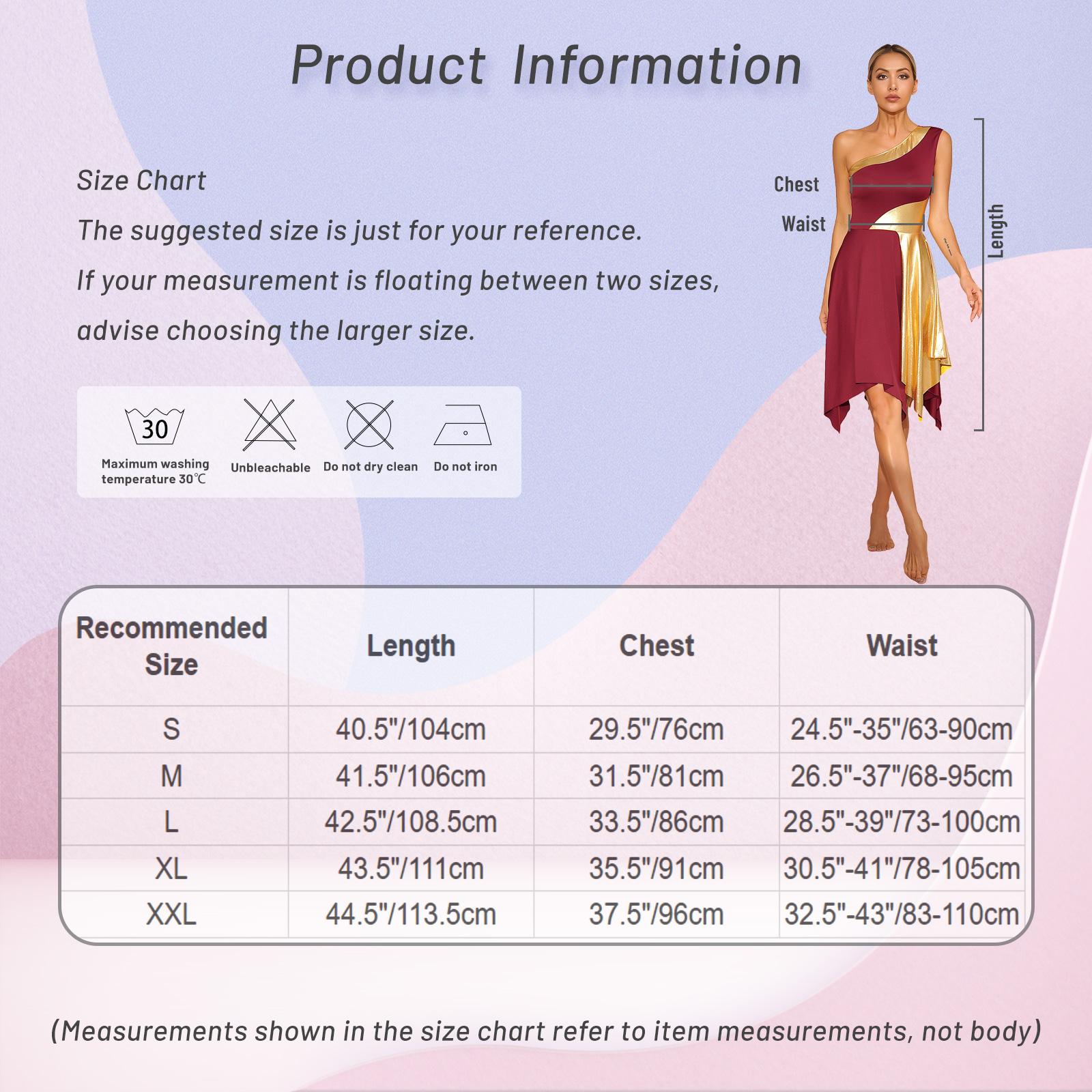 Women Church Choir Worship Praise Dress Modern Lyrical Dance Performance Costume One Shoulder Irregular Hem Dresses Dancewear Women Church Choir Worship Praise Dress Modern Lyrical Dance Performance Costume One Shoulder Irregular Hem Dresses Dancewear