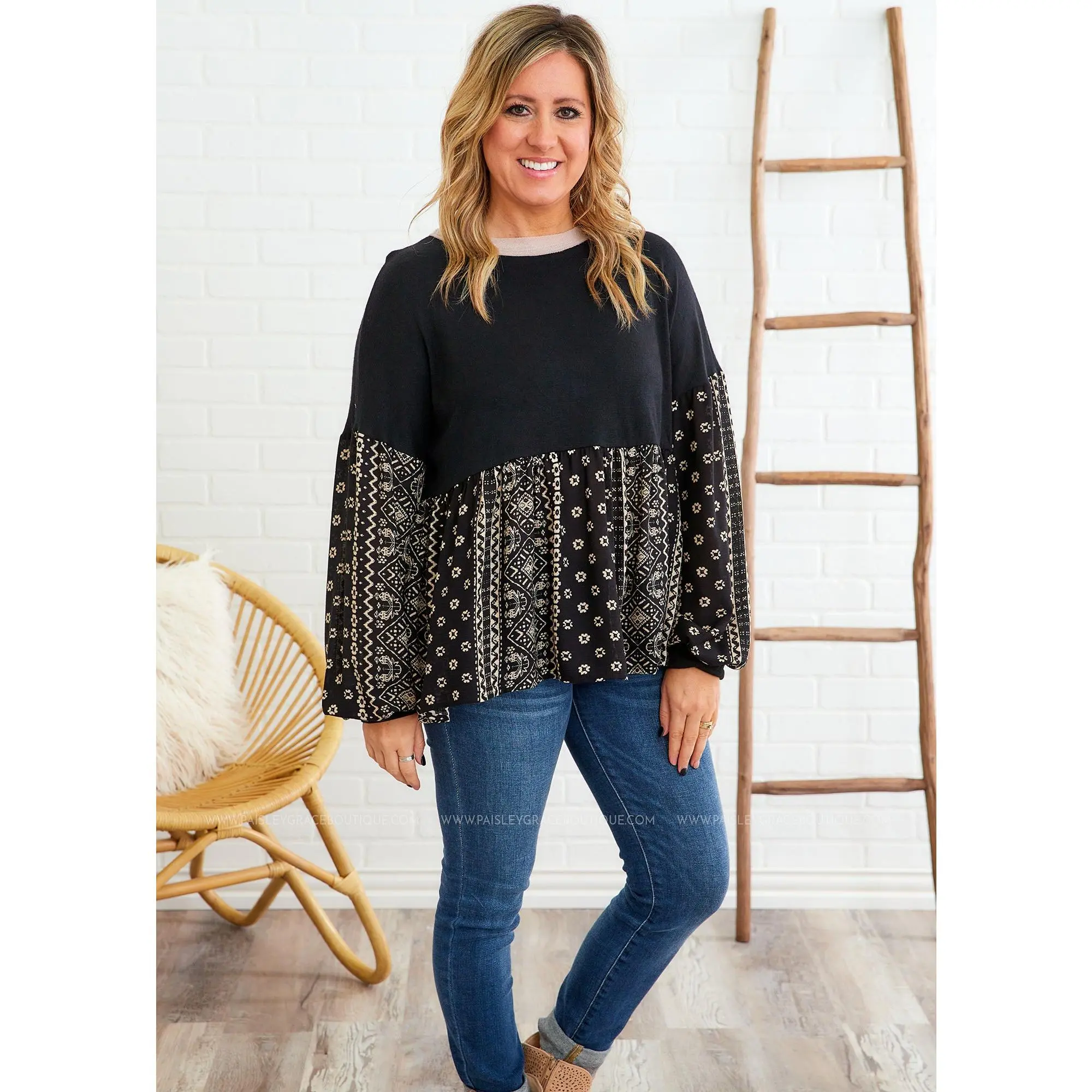 Have A Chat Top - FINAL SALE