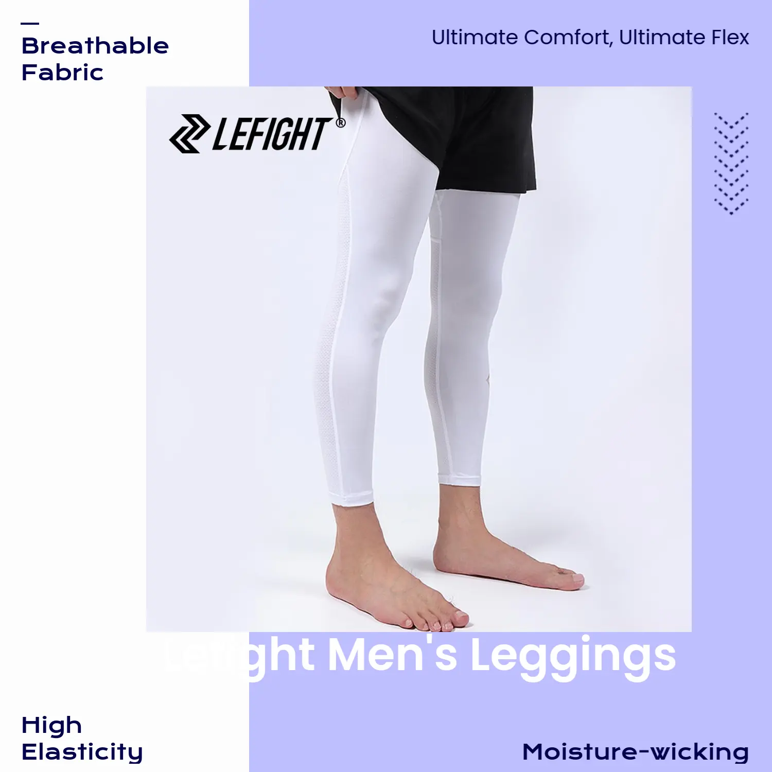 Level Up Your Layering Game. Lefight Pro Compression Base Layer - 4-Way Stretch, Moisture Wicking for All Sports