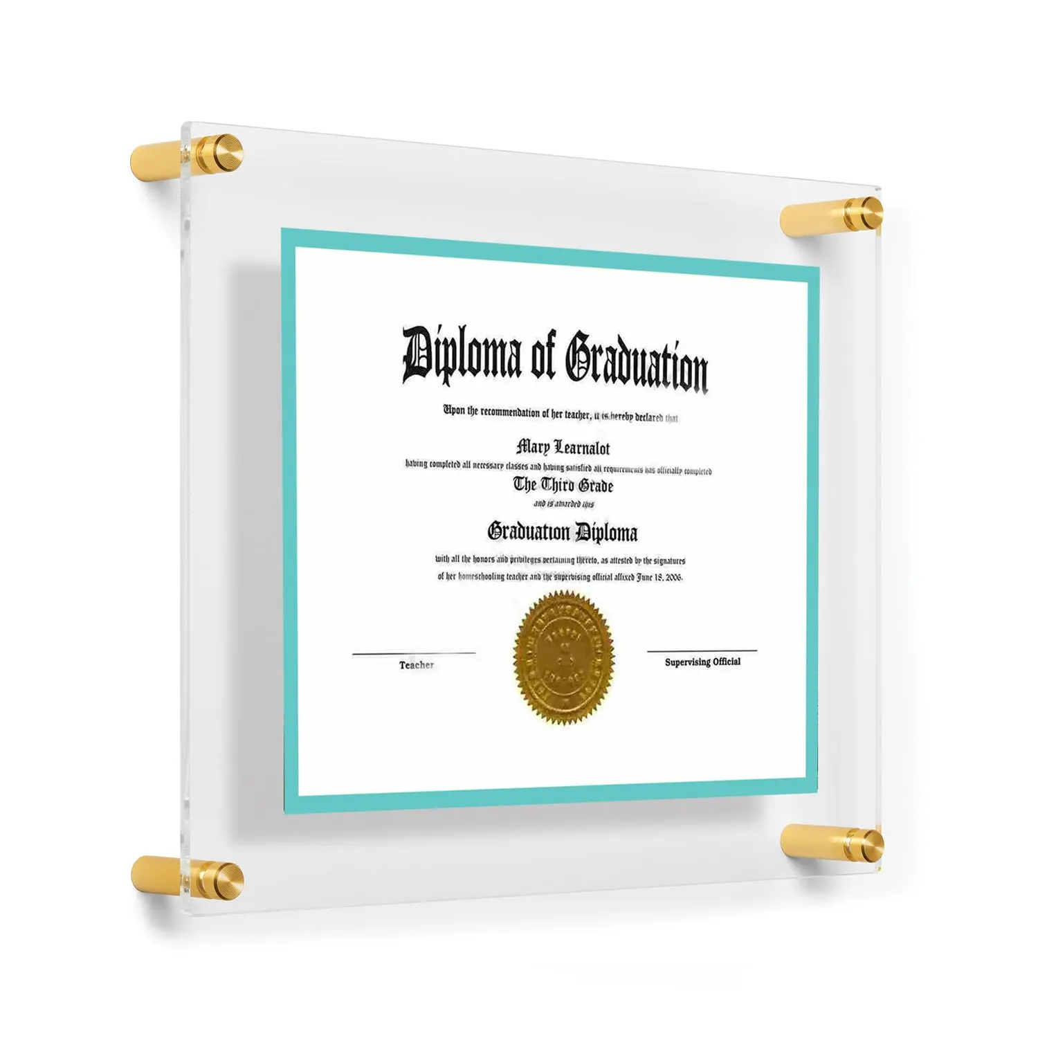 For the Recent Graduate: Diploma Frames - MD, JD, PharmD, DDS Degrees