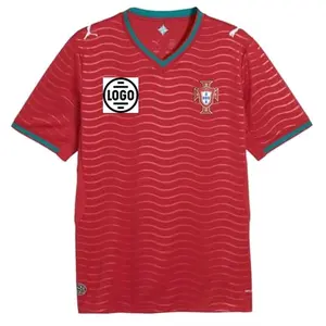 Personalized Portugal Soccer Jersey World Cup 2026, Custom Name Number Logo National Soccer Jersey E