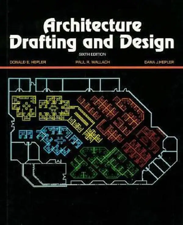 USED Book - Architecture: Drafting and Design by Hepler (Hardcover) - english