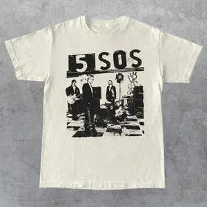 5SOS T Shirt, 5 Seconds Of Summer Shirt, 5 Seconds Of Summer Merch, 5 Seconds Of Summer Music, 5SOS Tour 2023 shirt, Vintage The Show 2023