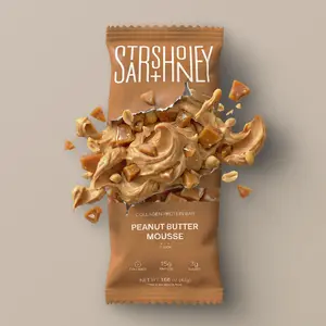 Stars + Honey | The Protein Bar – Peanut Butter Mousse - All natural ingredients. Gluten Free, Dairy Free, Soy Free and no sugar alcohol sweeteners.