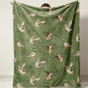 Viral Cozy Flannel Blanket Soft Warm Throw Blanket Lightweight Plush Sofa Bed Travel Camping Blanket for Adults Kids Home Office Gift Idea All Season Comfort