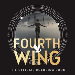 Fourth Wing: The Official Coloring Book Colored Pencils Rebecca Yarros