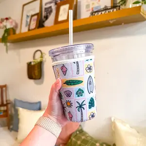 Coastal Surf | Reusable Coffee Sleeve