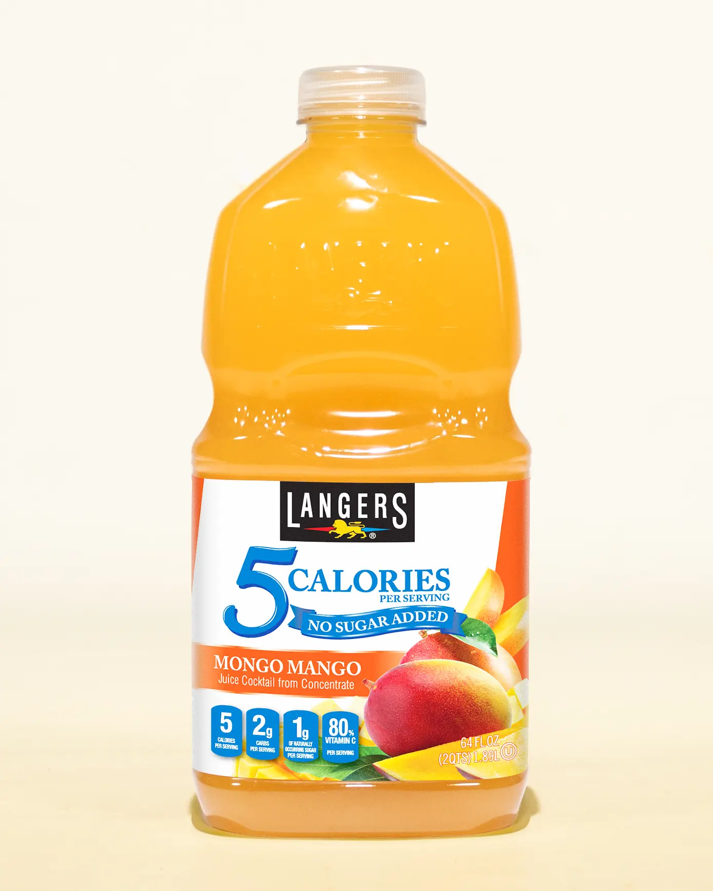 5 Calories Mongo Mango Juice Cocktail