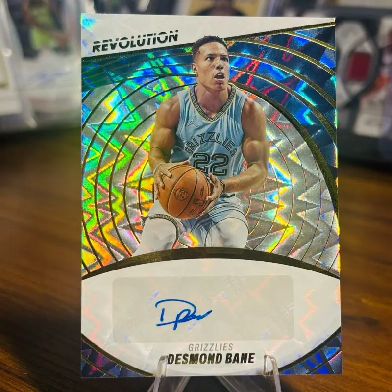 2022-23 Panini Revolution Desmond Bane Auto Fractal /100 Autographs
