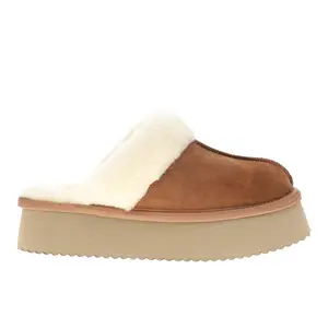 Corkys Womens Cuddle Up Scuff Casual Slippers Casual - Brown