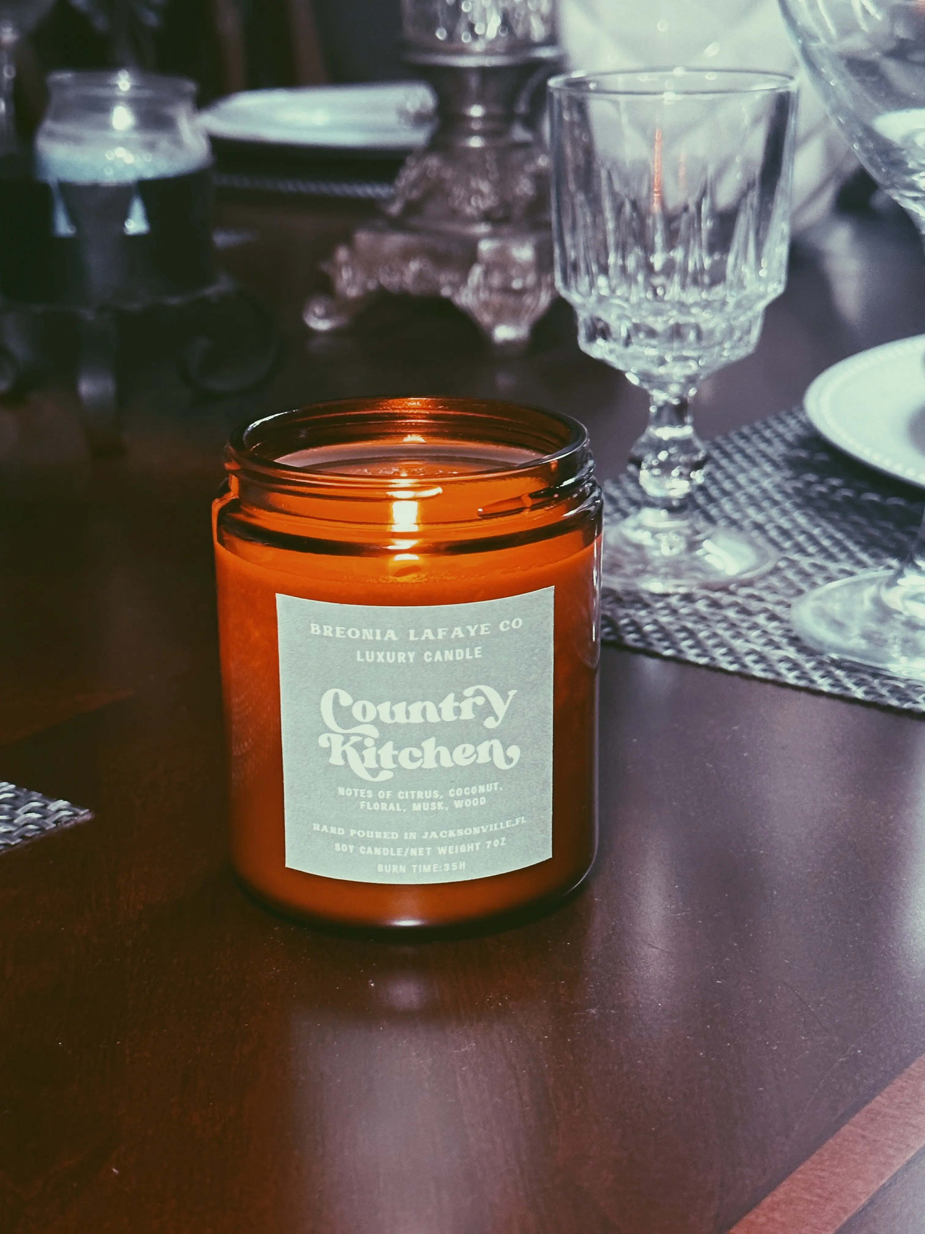 Country Kitchen Soy Candle