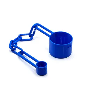 Dual Scoop Set with Chain – 5g Creatine Scoop & 30g Protein Scoop – Ideal for Gym's supplements, Grains, Dog Food, Coffee, Dry Goods even liquid ingredient