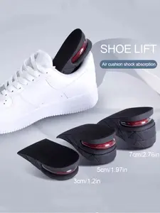Adjustable Height Insole 3-9cm, Comfortable Shock Absorbing Insoles Shoe Pads, Invisible Heel Cushions, Perfect for Daily Wear, Invisible Height Increasing Insoles