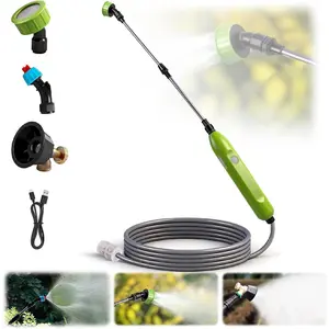 Sprayer Wand - 29" Electric Sprayer with 3 Adjustable Water Hose Nozzle Portable Garden Sprayer with 16ft Hose for Lawn and Garden  Watering