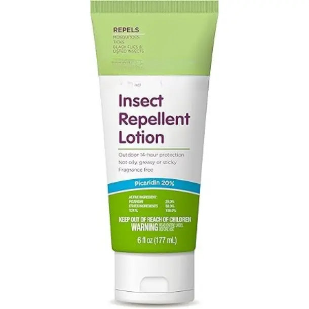 New Deal - Insect Repellent Lotion, Keep Mosquitoes, Ticks and Flies Off, DEET Alternative Repellent, Up to 14-Hour Protection, Fragrance-Free, Odorless Lotion, 6 Ounce