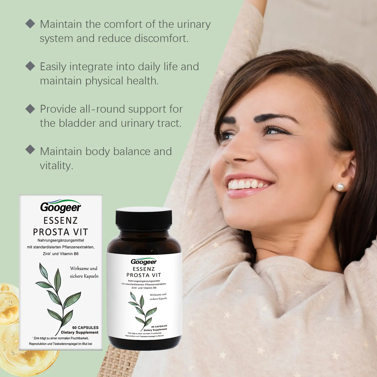 XD Natural Oil Basic Daily Use Gentle Body Skin Care Mild Formula