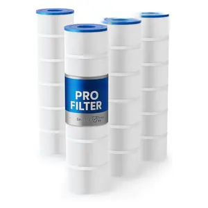 CV460 Pool Filter Cartridges, Compatible with Jandy CL/CV460,5oz Heavy Duty Fabric Replace PJAN115, Ultral-A9, A0558000, 4 Pack
