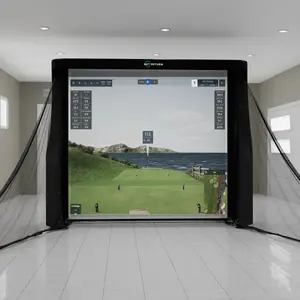 The Net Return Simulator Bay 8 - Premium Golf Simulator Enclosure System