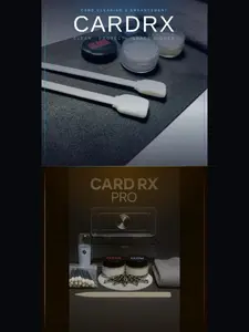 CardRX Trading Card Cleaning & Enhancement Kit - Clean, Restore & Enhance Sports Cards & TCG | Base & Pro