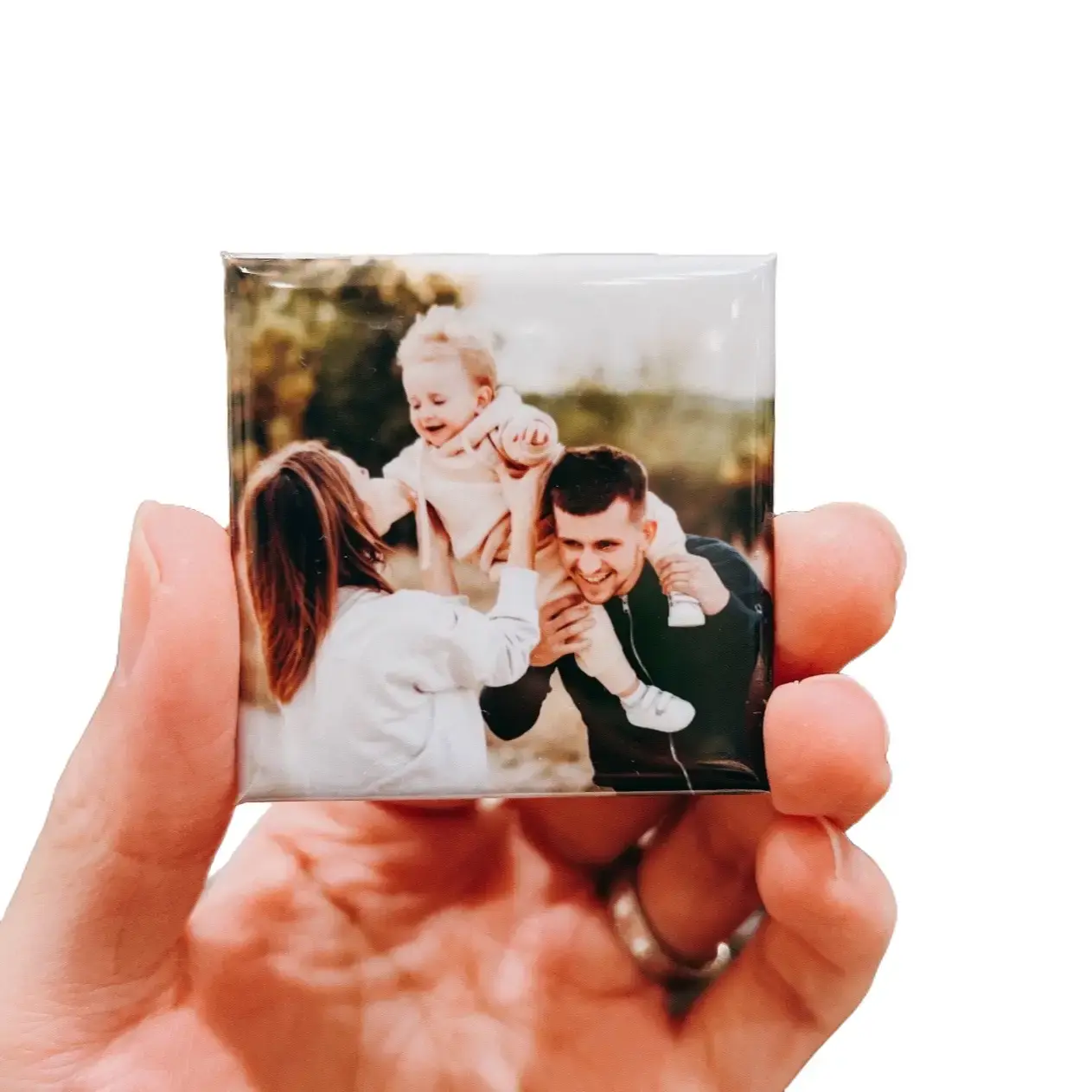 9 Custom Photo Magnets - Personalized Magnetic Decor Gift 9 Custom Photo Magnets - Personalized Magnetic Decor Gift