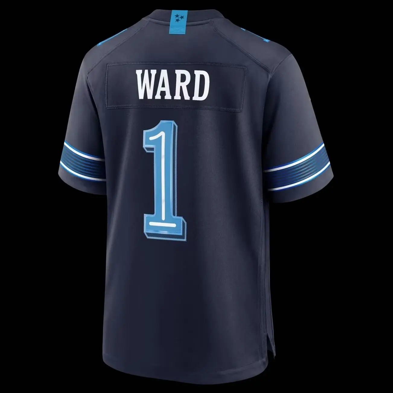 Unisex Football Inspired Tennessee Team Ward 1 2026 Rivalries Collection Game Jersey - Navy