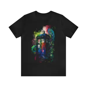 Tardis Shirt, Doctor Tee Dr Who Shirt, Police Box Doctor Shirt, Time Lord Funny Tee Shirt, David Tennant Movie Shirt, Father's Day Shirt, Gifts For Dad, Husband, Dad's Shirt Casual Classic